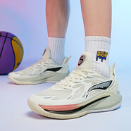 里奇.喬丹   RICKY JORDAN音速10籃球鞋男2025新款全城9防滑耐磨11加厚運動(dòng)球鞋女12有聲音 9021米色（音速12）新款 35