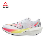 匹克態(tài)極UP30 4.0競(jìng)速馬拉松跑步鞋男2025新款全掌碳板緩震透氣運(yùn)動(dòng)鞋 大白/熒光玫紅-男 43