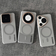 小米（MI）適配原裝鈦灰色柔紗感輕奢小米15手機殼14/13華為mate70/60磁吸K80磨砂膚感nova12榮耀Magic7pro網(wǎng) 磁吸【磨砂鈦灰】柔砂PC 小米15