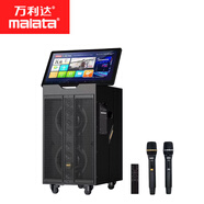 萬利達（malata）戶外廣場舞視頻音響帶顯示屏袋話筒藍牙音箱M+9852