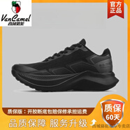 西域駱駝（VANCAMEL）男鞋春季新款網面透氣跑鞋減震回彈跑步鞋軟底運動鞋 黑色(質?？?-駱駝官方品牌官網 39