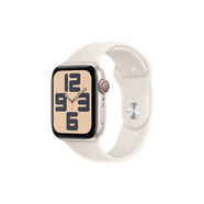 Apple Watch SE 2024款智能手表44毫米星光色鋁金屬表殼星光色運動(dòng)型表帶M/L【蜂窩款】聯(lián)通補貼