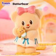 名創(chuàng)優(yōu)品（MINISO）黃油小熊烘焙工坊系列盲盒擺件手辦玩具生日禮物男女 單盒