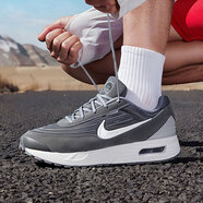 耐克（NIKE）官方 艦店跑步鞋男鞋 25秋新款Airmax氣墊鞋透氣慢跑鞋低幫運動鞋 AIR MAX緩震/灰色 41 (260mm)