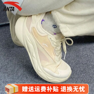 安踏（ANTA）安踏C37+丨2025跑步鞋女秋季減震運(yùn)動(dòng)鞋軟底透氣休閑百搭女款跑鞋 燕麥白 【網(wǎng)面】 36