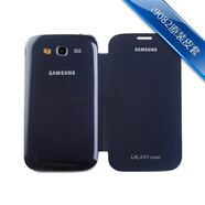 三星（SAMSUNG）i9082原裝翻蓋皮套 GT-I9082手機(jī)套手機(jī)殼白色藍(lán)色 白色