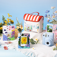 INSTAX富士instax立拍立得 一次成像相機(jī) mini12（mini11升級款）繡球藍(lán)