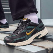 耐克（NIKE）官方艦店男鞋夏季運動鞋緩震透氣輕便跑步鞋時尚休閑鞋復(fù)古老爹鞋 HQ3611-010/休閑復(fù)古/黑綠 42.5