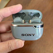 索尼藍(lán)牙耳機重低音立體聲半入耳式跑步運動降噪通話游戲無線耳機 灰色