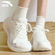 安踏（ANTA）【張雨霏同款】水果糖冠軍女鞋丨綜訓鞋女子回彈減震運動(dòng)鞋跳繩鞋 綜訓鞋-象牙白 37.5