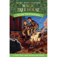 The Magic Tree House 神奇樹屋第一季 第二季梅林的任務(wù) 英文原版 橋梁書章節(jié)書 分階英語閱讀 美國(guó)中小學(xué)生課外讀物 #35 Camp Time in Californ