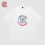 CLOT CLOTTEE by CLOT 粉青彩釉印花涼感防曬速干短袖T恤 物系列 白色 （預售） 2XL