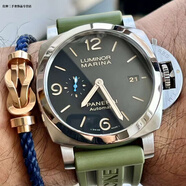 【二手99新】沛納海男表 廬米諾系列 胖大海瑞士手表二手 硬漢休閑日歷夜光潛水運動(dòng)大表經(jīng)男士表 廬米諾PAM01312 黑盤(pán)表徑44mm