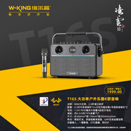 維爾晶T16S戶外K歌音響藍(lán)牙音箱