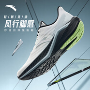 安踏（ANTA）凌風丨輕質(zhì)緩震跑步鞋男2025夏季新款透氣減震運動鞋舒適跑鞋 紙莎白/幻景藍-4 40.5