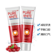 泊泉雅牙膏漱口水套裝美凈白牙清新口氣除牙漬口腔護(hù)理呵護(hù)牙釉質(zhì)護(hù)齦 蔓越莓薄荷香