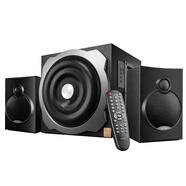 奮達;F&D多媒體2.1藍牙音箱超重低音炮臺式音響家用組合大功率喇叭 黑色 標配
