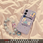 牛殼殼適用魅族21note手機(jī)殼20pro紫色17波點(diǎn)18s狗狗16x支架16t立體卡通 透明-紫波點(diǎn)GH8615+立體+帽子狗1 魅族魅藍(lán)6