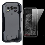萬浮生適用Ulefone Armor 27T Pro手機殼支架軟套硅膠Ulefone Armor 27保護殼全包創(chuàng)意歐樂風Armor 27Pro 黑色【單殼+鋼化膜】Ulefone Armor 2 其