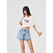 李維斯（Levi's）【商場(chǎng)同款】李維斯25年春季新款情侶同款針織短袖T恤001AM 藍色 001AM-0002 XS