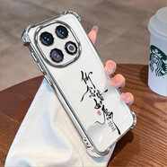 適用vivoiQOO13手機(jī)殼iQOO12Pro保護(hù)套全包Neo10防摔9Pro透明軟殼 【電鍍銀-所念皆如愿】四角防摔 iQOO13