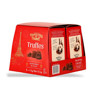 喬慕（Truffles）加版喬慕松露truffles大自然經典原味松露代可可巧克力女友情人節(jié) 2Kg一組2盒裝日期至26年3月