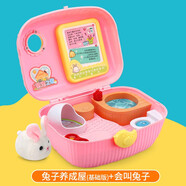 小雞養成屋寵物兒童切切樂(lè )玩具3-6歲9兔子女童公主女孩女生過(guò)家家 小兔養成屋基礎版+會(huì )叫小兔