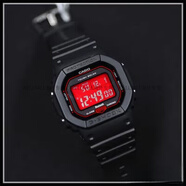 卡西歐（CASIO）G-SHOCK光能電波方塊運(yùn)動(dòng)手表GW-M5610-1/BC/1BGW-B5600 GW-B5600AR-1血屏藍(lán)牙光能電波