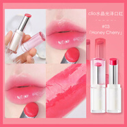 珂萊歐（Clio）新品水晶光澤唇釉crystal glam水潤水光唇彩染唇液唇蜜 水晶唇膏03#HONEY CHERRY「冰晶