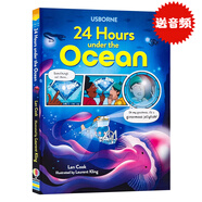 Usborne出品 探險的24小時(shí)8冊套裝 英文原版 24 Hours in the Jungle/Antarctica 精裝全彩科普漫畫(huà)繪本 少兒英文課外閱讀故事書(shū) 送音頻 在海洋的24小時(shí)
