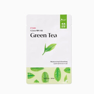 伊蒂之屋韓國伊蒂之屋愛麗小屋遷透面膜玻尿酸蜂蜜補(bǔ)水保濕滋潤膚修復(fù)生機(jī) 綠茶面膜 6片裝