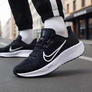 耐克（NIKE）男鞋秋季新款運動(dòng)鞋FLEX EXPERIENCE RUN 12網(wǎng)面透氣輕便跑步鞋 FD6033-001/探索者6代/黑白 42.5