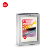 徠卡（Leica）SOFORT 2 相機拍立得 萊卡一次成像雙模式即拍即得相機 (具有手機照片打印功能) 拍立得禮物 徠卡原裝彩色相紙白邊20張