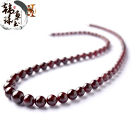 XCL石榴石項鏈女酒紅石榴石本命年短款毛衣鏈簡(jiǎn)約鎖骨鏈掛件塔鏈飾品