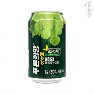 藍希肉多多葡萄桔子藍莓草莓蜜桃果味汁東北果粒飲料320ml 葡萄*12罐