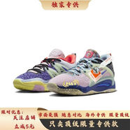 SMAX專供杜蘭特15代籃球鞋kd15低幫男女實戰(zhàn)耐磨緩震跑步運動鞋 紫黃 42