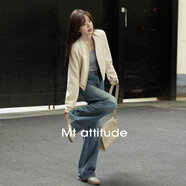 mt【日韓簡(jiǎn)約風(fēng)】秋款 休閑百搭經(jīng)典基礎款拉鏈短外套