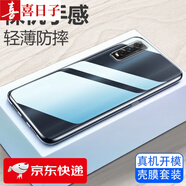 喜日子 適用于vivoiQOOU1x手機(jī)殼透明軟殼vivoiqoou1保護(hù)套全包防摔男女款 iQOOU1-透明殼+鋼化膜