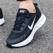 耐克（NIKE）男鞋春季新款緩震運(yùn)動鞋夜跑鞋子輕便簡約網(wǎng)面透氣休閑鞋跑步鞋 CJ1682-004/黑白/WEARALLDAY 43