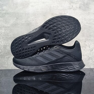 阿迪達(dá)斯 （adidas）跑步鞋男鞋夏季輕質(zhì)減震網(wǎng)面透氣運(yùn)動(dòng)鞋戶外休閑鞋青少年學(xué)生跑鞋 JS3014/入門級(jí)小跑鞋/健康生活 41 【建議腳長(zhǎng)25.5厘米】