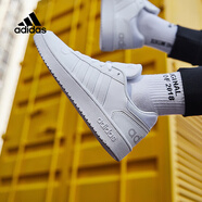 阿迪達(dá)斯 （adidas）新款男鞋秋季運(yùn)動(dòng)鞋輕便舒適透氣時(shí)尚休閑鞋EH0019 DB1085/潮流小白鞋 42.5