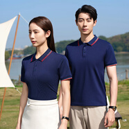 勞瑞 工作服定制印字印logo工衣訂制男女短袖polo文化衫班服t恤定做