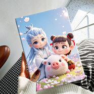 稻草屋適用iPad11代保護套Air7 11英寸平板保護殼air5蘋(píng)果新款mini7防摔9代10.2外殼全包A16皮套pro11 M5 坐騎小豬+鋼化膜 iPad A16（11英寸）