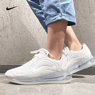 耐克（NIKE）新款女鞋秋季AIRMAX氣墊鞋運動(dòng)緩震休閑跑步鞋AH6789-001 AR9293-101白色/Air Max 720 36.5