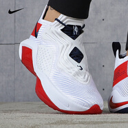 耐克（NIKE）新款籃球鞋男鞋夏季運動訓(xùn)練實戰(zhàn)比賽防滑緩震士兵戰(zhàn)士運動鞋 CK6047-100/詹姆斯戰(zhàn)士士兵14 41
