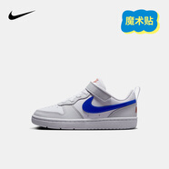 NIKE 耐克男女童休閑板鞋COURT BOROUGH魔術(shù)貼易穿脫兒童運動(dòng)童鞋低幫 DV5457-125 31 【建議腳長(cháng)19cm】