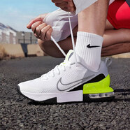 耐克（NIKE）2025款男鞋 官方艦店跑步鞋秋季新款氣墊鞋運動鞋舒適透氣訓(xùn)練鞋 【ALPHA TRAINER 6-白熒光黃】 40.5 (255mm) 男碼