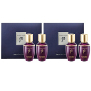 后（The history of whoo）后面霜水沄水妍拱辰享津率享天率丹天氣丹秘貼面霜女護(hù)膚品保濕 后還幼水乳中樣2對(duì) 100ml