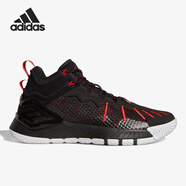 ADIDAS/阿迪達(dá)斯D Rose Son of Chi 羅斯男款中幫簽名版專業(yè)運(yùn)動(dòng)籃球鞋 GY3262 黑/紅/白色 40