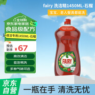 fairy 洗潔精石榴香型  家用餐具清潔去油污果蔬凈洗滌靈  1450ML